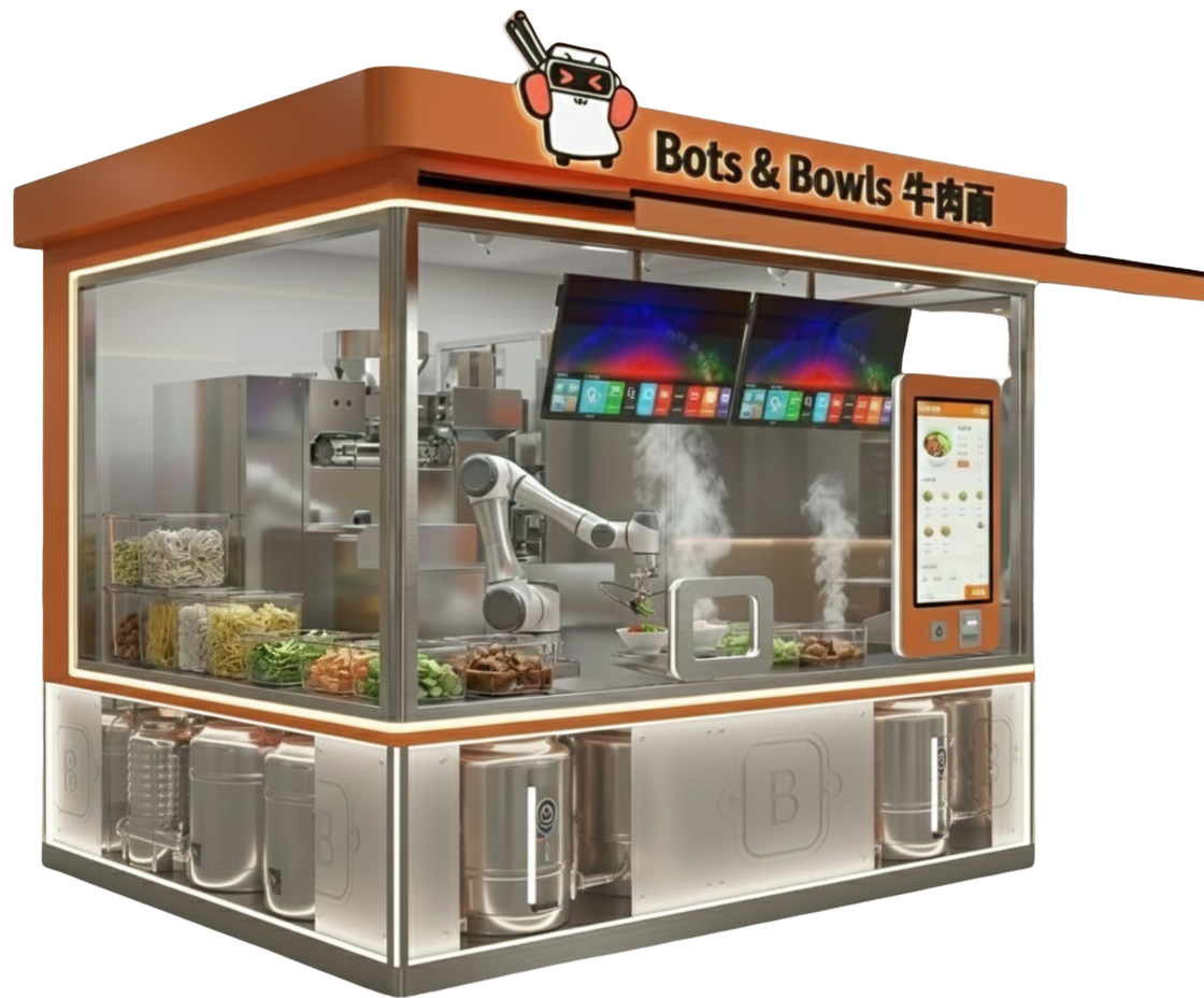 Smart Noodle Vending Bar (ZNSMJ-VII)