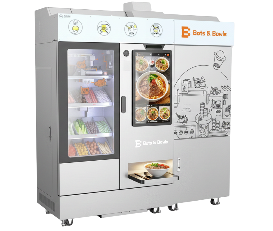 Smart Integrated Noodle Machine (Future Noodle Shop)